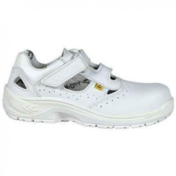 Cofra 10190-000 - Seguridad sandalias specials servio s1 src esd, tamaño 42, blanco,