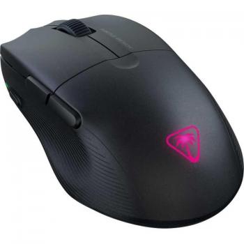 Turtle Beach Pure Air Ultra-Light Wireless Ergonomic RGB Gaming Mouse 26K DPI Optical Sensor 125 Hour Battery Dual Wireless System TITAN Optical Switches Bluetooth RGB Illumination Semi-Translucent Black