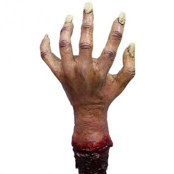 Bastón Mano de Zombi Ghoulish Productions - Línea Staffs, Accesorio de Halloween y Carnaval, Talla única adulto