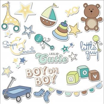 Little Cutie de troqueles 23/pkg-teddy de Toy Box