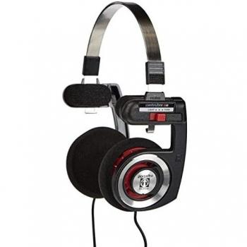 Auriculares Koss Porta Pro 2.0 Red Hot con micrófono, cableados y diseño ergonómico