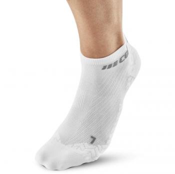 CEP Ultralight Low Cut V3 Compression Socks for Men - White