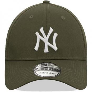 New Era New York Yankees 39Thirty League Essential Flexfit Cap - Khaki/Olive