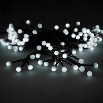 Luces Navidad Esfera 120 Leds Blanco Calido Uso en Exteriores / Interiores Ip44