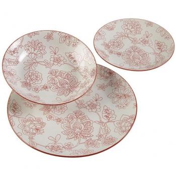 Vajilla Porcelana Aramis 18 Piezas - Diseño Elegante y Alta Calidad