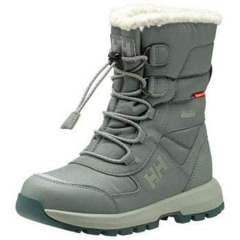 Helly Hansen Kid's JK Silverton Waterproof Boots Green US Y2/EU 32