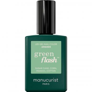 Manucurist Green Flash Instant Dry Extra Long Wear Esmalte de Uñas 15 ml - Color Amande