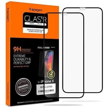 Protector de Pantalla de Vidrio Templado Spigen Full Cover 2 Piezas para Apple iPhone 11 Pro