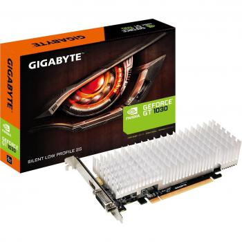 Gigabyte NVIDIA GeForce GT 1030 Silent Low Profile 2GB GDDR5 PCI Express Graphics Card - Black