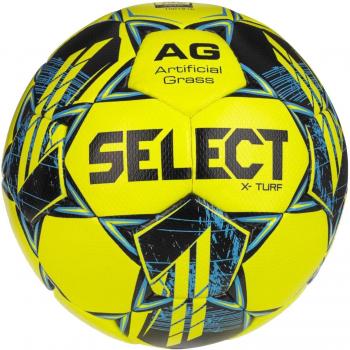 Balón de Fútbol Select X-Turf V23, características: diseño para césped artificial, tecnología de costura a máquina, material exterior 100% poliéster, cámara de butilo para mejor retención del aire, tamaño 5