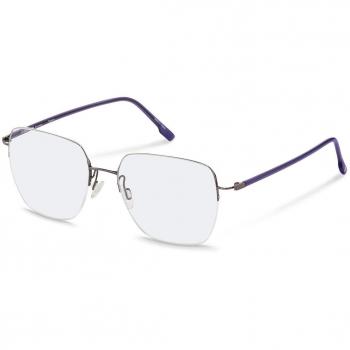Rodenstock R7143 A Gafas Recetadas para Hombre Plateadas 54 Lentes Armazones Silver