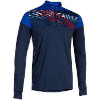 Joma Elite X Men's Royal Blue Running Sweatshirt with Half-Zip