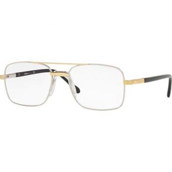 Sferoflex SF2263 131 Gafas Recetadas para Hombre Plateadas con armazón plateado y lentes de 56 mm