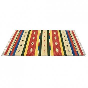 Kilim Original Hecho a Mano de Algodón 150x90 CM