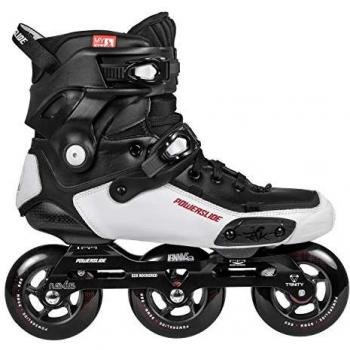 Powerslide Tau 90 Patines en Línea Blanco-Negro