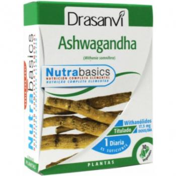 Drasanvi Ashwagandha Nutrabasicos 30 cápsulas