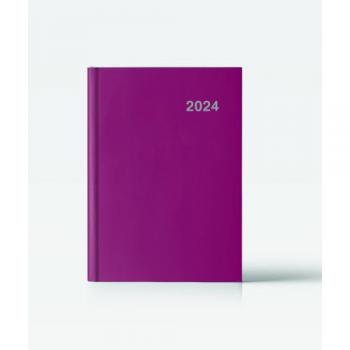 Agenda 2024 Paris día/página 15x21 granate catalán Ingraf 354423