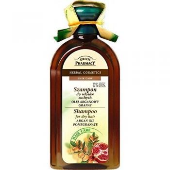 Green Pharmacy Shampoo for Dry Hair with Argan Oil and Pomegranate