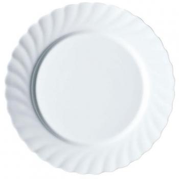 PLATO POSTRE 19.5CM TRIANON BLANCO
