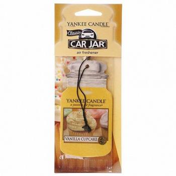 Ambientador para coche Yankee Candle Jar Vainilla Cupcake 1 Ud