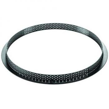 Silikomart Anillo de corte de plástico perforado, resistente al calor, 250 cm de diámetro