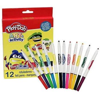 Estuche 12 Rotuladores Finos 5mm Play Doh