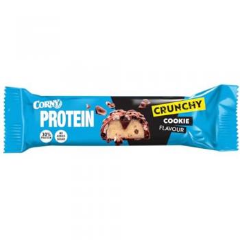 Hero Baby Corny Protein Crunchy Cookies 45G - Galletas crujientes proteicas, sabor cookie, 30% proteínas, 0% azúcares añadidos, ayuda al desarrollo y recuperación de la masa muscular
