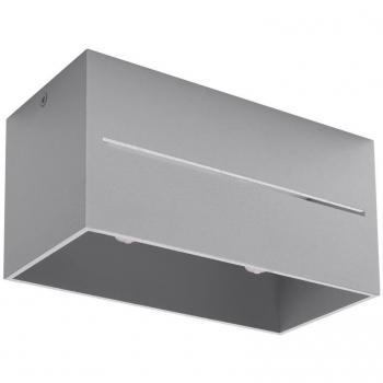 Aplique de techo LOBO 2 gris G9 LED
