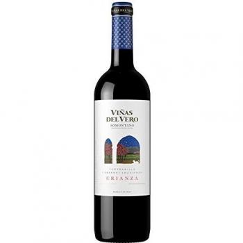 Viñas Del Vero Crianza 2019 - Vino Tinto D.O. Somontano - 6 Botellas de 750 ml - Total: 4500 ml