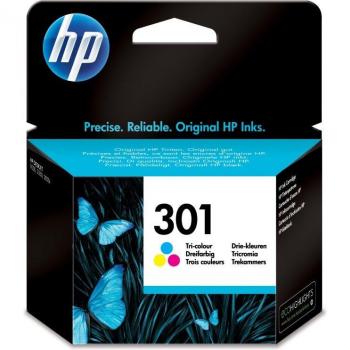 Cartucho de tinta Hewlett Packard HP 301 (CH562EE) Multicolor para impresoras 1050, 2050, 2050s