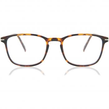 Cuadrado Montuta completa Plastico Tortoiseshell Gafas Recetadas para Hombre - Gafas Anti-Azules - SmartBuy Collection