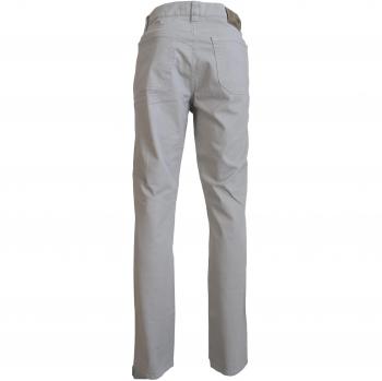 Jeckerson Gray Cotton Tapered Casual Pants - W36