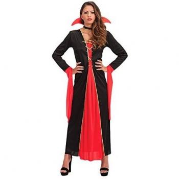 Carnival Toys - Disfraz vampira en bolsa, talla única, multicolor
