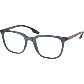 Prada Linea Rossa PS 01OV Transparent Square Glasses for Men