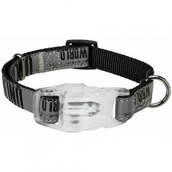 Collar LED Trixie Explore Negro Reflectante M/L 35-55 cm