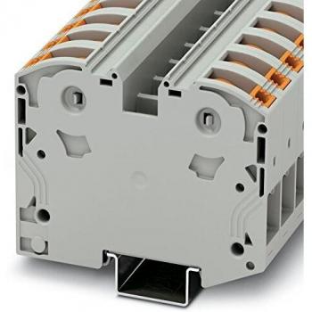 Borne de potencia Phoenix Contact PTPOWER 35, gris, terminación encajado, conexión push-in 35 mm²