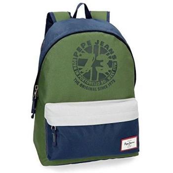 Pepe Jeans Joss Mochila Adaptable a Carro Multicolor 32x42x16 cms Poliéster 22.79L