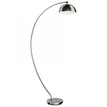 Lámpara de arco LED Lindby Zara con atenuador de pie