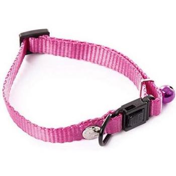 Collar clásico de nylon para gato con correa Martin Sellier