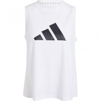 Tank Top de Entrenamiento adidas Essentials Logo Mujer Blanco