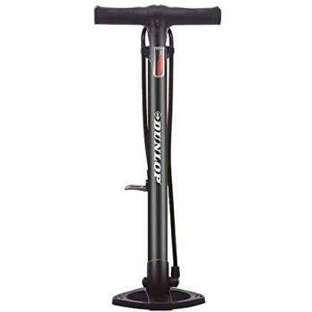 Dunlop 261063 Bomba de Suelo para Bicicleta, Negro