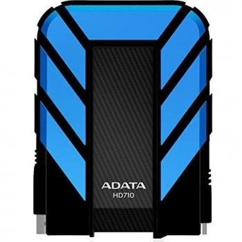 A-Data 500GB DashDrive Durable HD710 - Disco duro externo de 500 GB, azul