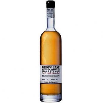 Widow Jane Rye Mash Applewood Whisky 70Cl - Whisky de centeno envejecido en barricas de roble y manzano, 70 cl