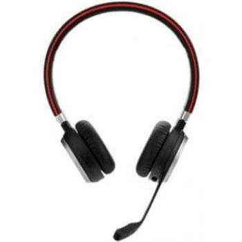 Auriculares Jabra Evolve 65 MS Stereo Inalámbricos Bluetooth con Micrófono y Adaptador USB para Oficina/Centro de Llamadas