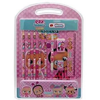 C Y P Set de Papeleria con Estuche de Metal Bebés Llorones, GS-616-CR