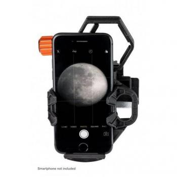 Celestron NexGO Smartphone Adapter - 2-Axis Universal Smartphone Adapter for Telescopes and Binoculars, Adjustable Mounting Bracket, Compatible with Most Smartphones