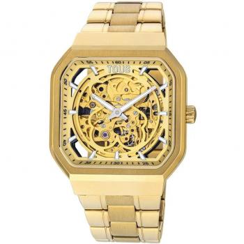 Reloj TOUS Mujer Automático Acero Inoxidable Dorado D-Bear 200351031