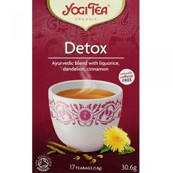 Pure Herbal Detox Yogi Tea, 17 Count Teabags