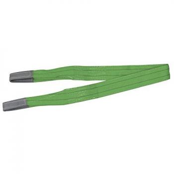 Cinta de Elevación Carga Pesada 2 Toneladas, Longitud 2 Metros, Ancho 75 mm - Verde