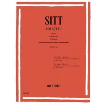 Estudios de Sitt Op. 32 Vol. 2: 20 Estudios en 2ª a 5ª Posición para Violín